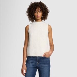NWT 7 For All Mankind Alpaca Sleeveless Sweater - XS